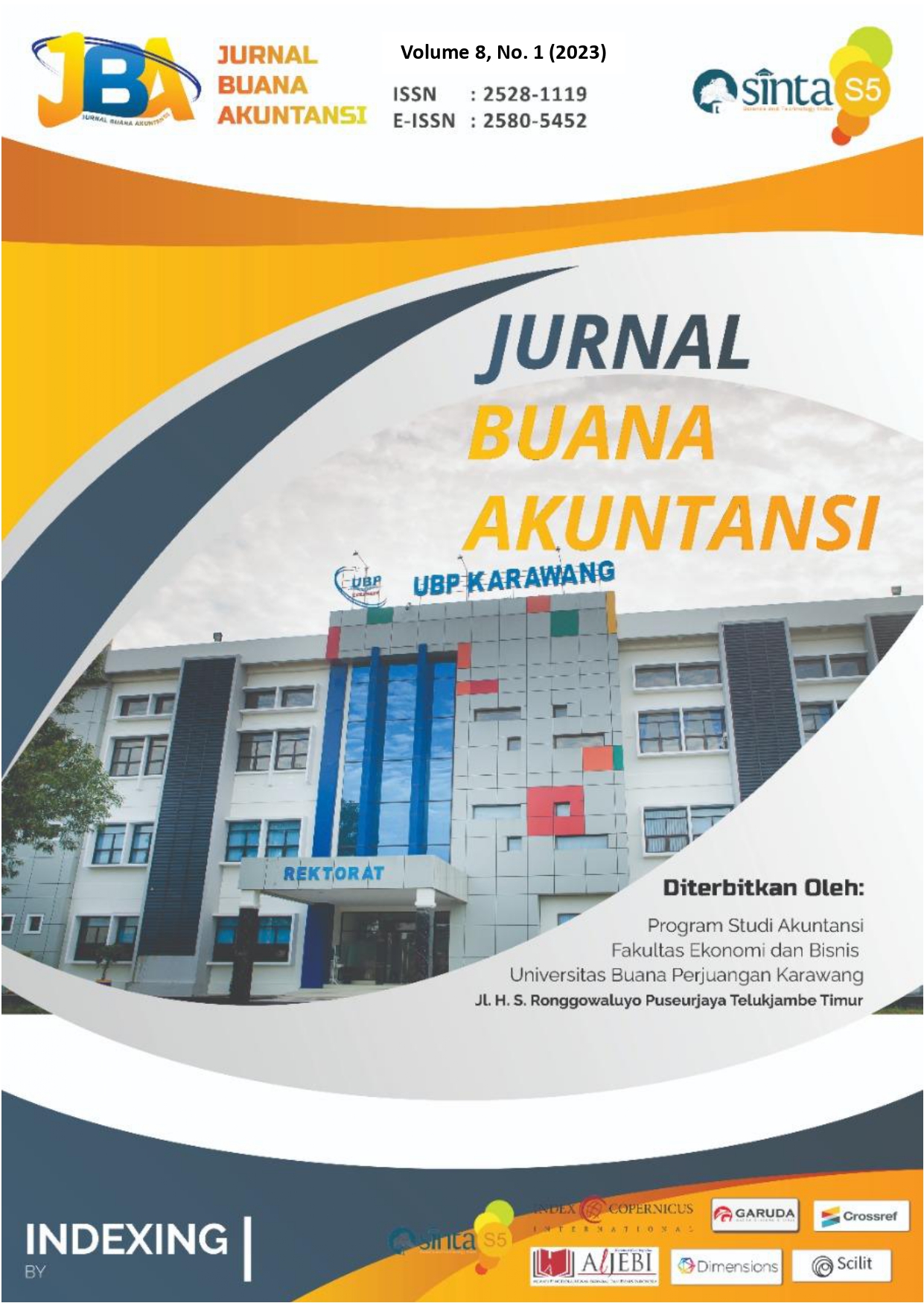 					View Vol. 11 No. 1 (2026): Jurnal Buana Akuntansi
				